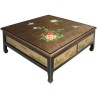 Table de salon chinoise carrée