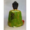 Bouddha sculpté et peint