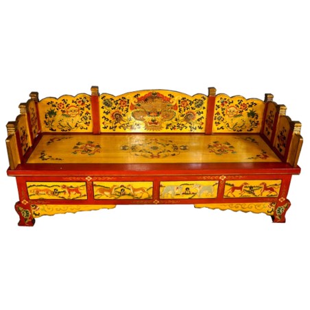 Banc Sofa tibétain