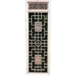 Portes vietnamiennes sculptées de Phu coc