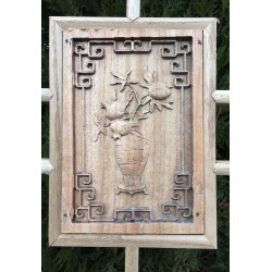 Portes vietnamiennes sculptées de Phu coc