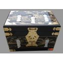 Jewelry box chinese black lacquer