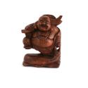 Bouddha voyageur de la prospérité en bois