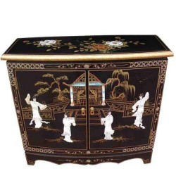Buffet chinese lacquered 2-door