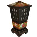 Lamp chinese pagoda lacquer 