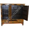 Buffet tibétain 3 portes 3 tiroirs