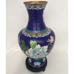 Vase cloisoné de Chine