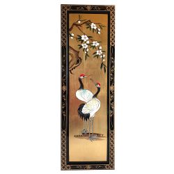 Table chinese lacquer bird crane