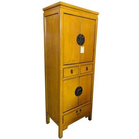 Armoire chinoise jaune