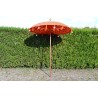 Parasol balinais rouge