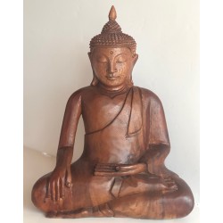 Wooden Buddha Statue from suar INWARD MAY 2017