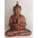 Statue Bouddha en position de méditation 40 cm 