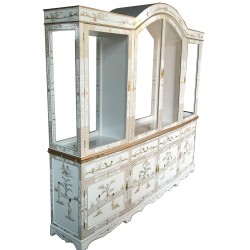 Vitrine laquée chinoise laquée