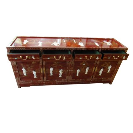 Chinese Buffet with black lacquer