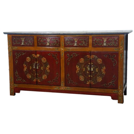 Buffet du monastère Tawang 160cm