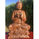 Statue bouddha mudra abhaya 83cm