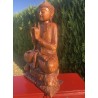 Statue bouddha mudra abhaya