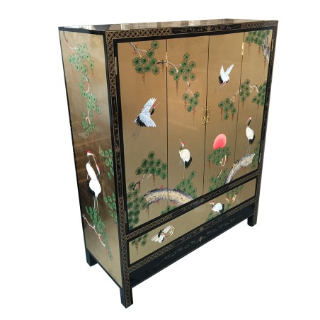 Armoire chinoise portes pliantes